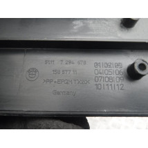 BMW PODKŁADKA RAMKA TABLICY ZDERZAK- 51117294678/15857711