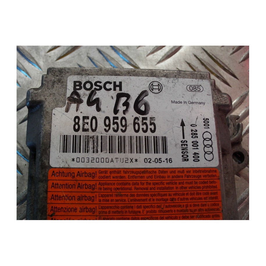 SENSOR STEROWNIK AIRBAG AUDI A4 B6 8E0959655
