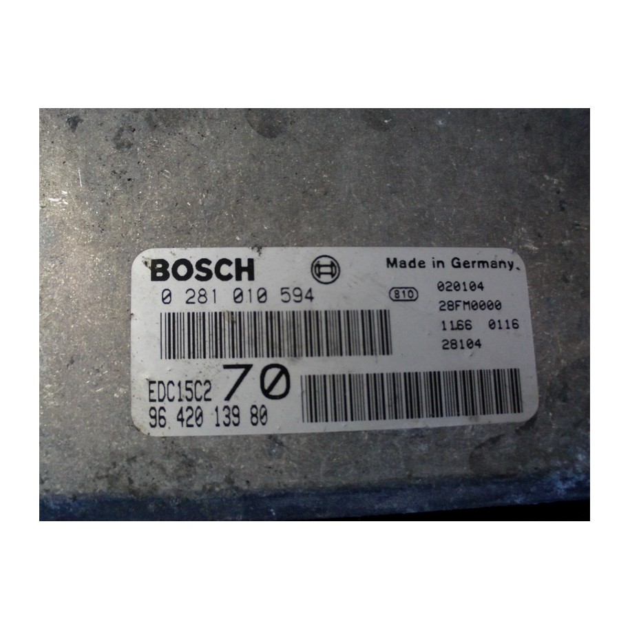 Sterownik 0281010594 9642013980 28FM000 PSA Bosch 11968