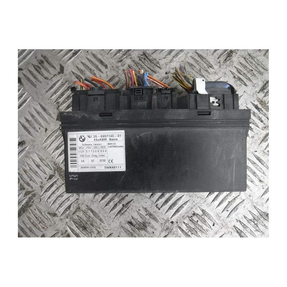 BMW 5 E60 E61 STEROWNIK MODUŁ KOMFORTU 5WK49111