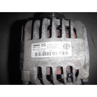 FIAT PANDA GRANDE PUNTO BRAVO ALTERNATOR 51714794