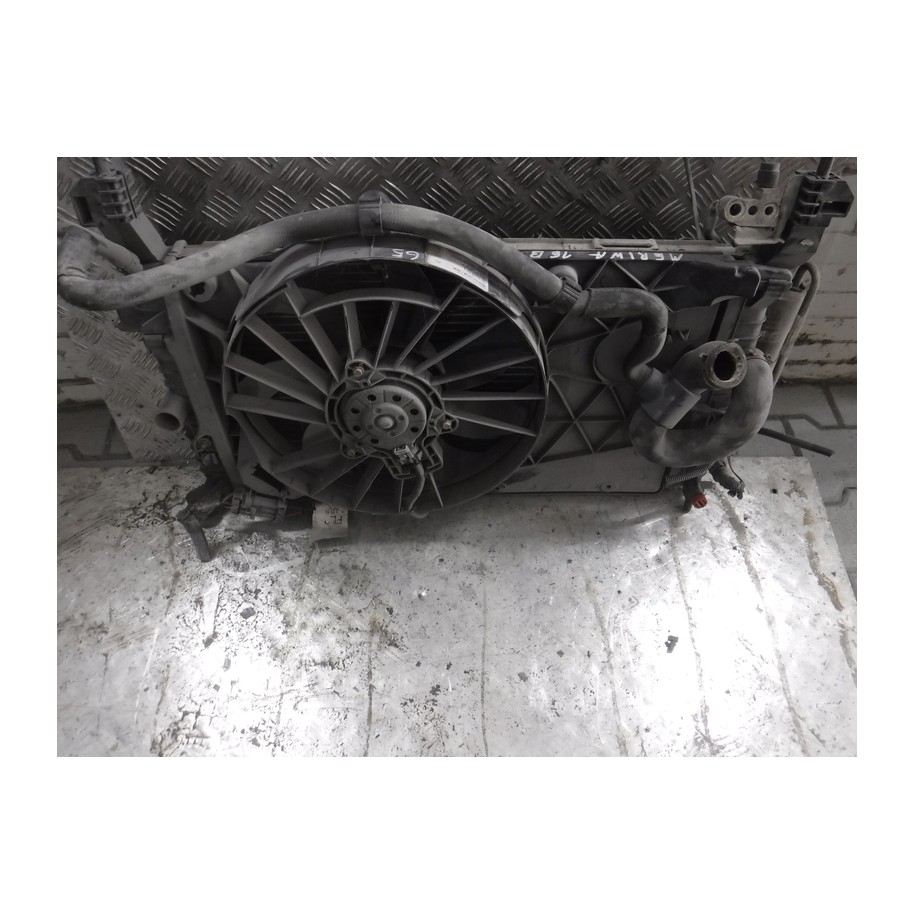 OPEL MERIVA A LIFT 1.4 B CHLODNICA WENTYLATOR KPL 52414492 05-10