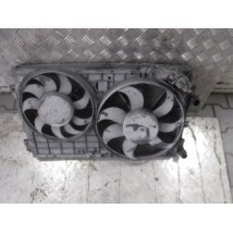 Chłodnica silnika AUDI A3 732872 + WENTYLATORY