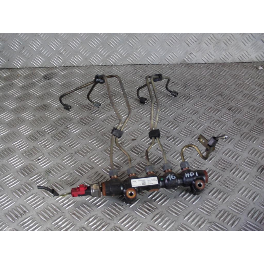 PEUGEOT 307 1.6 HDI LISTWA WTRYSKOWA CZUJNIK 9654592680