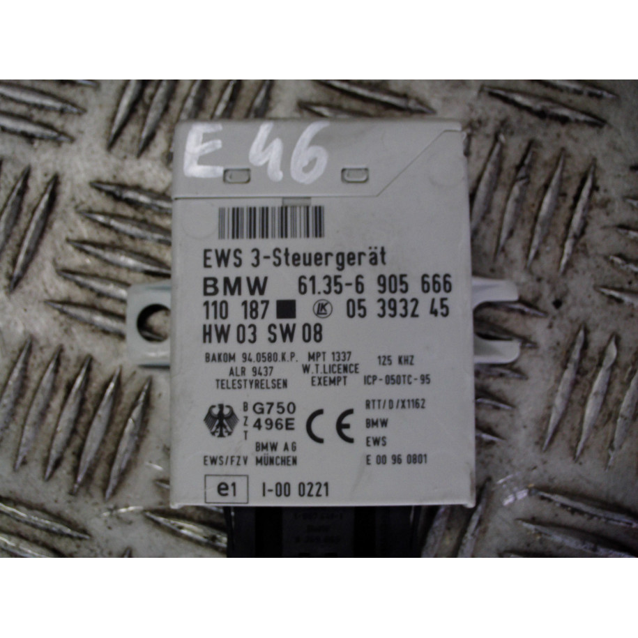 BMW E46 MODUŁ EWS 6905666