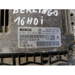 CITROEN BERLINGO 1,6 HDI KOMPUTER SILNIKA 0281012619