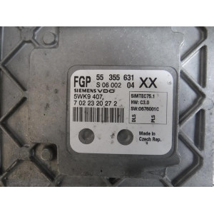 OPEL 1.8 KOMPUTER STEROWNIK- 12992406