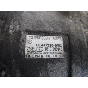 MERCEDES SPRĘŻARKA KLIMATYZACJI- GE447220-9152