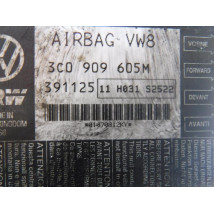 VW PASSAT B6 SENSOR MODUŁ AIRBAG- 3C0909605M